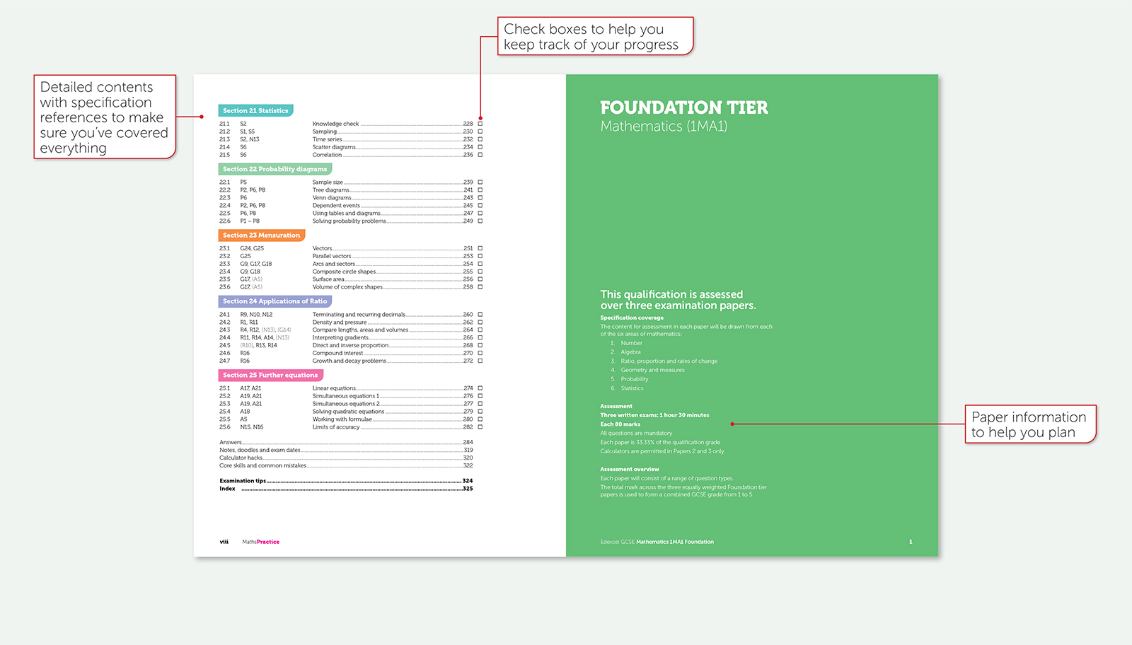 Edexcel GCSE Maths Foundation 1MA1 gallery image 2