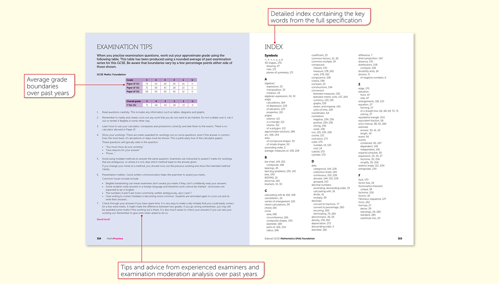 Edexcel GCSE Maths Foundation 1MA1 gallery image 7